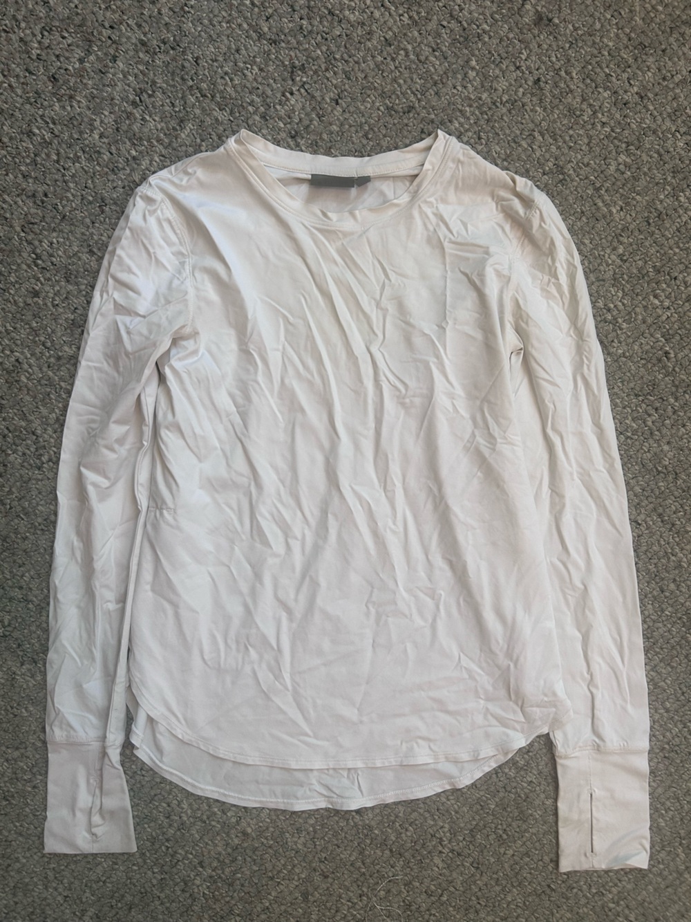 Athleta white atheltic top